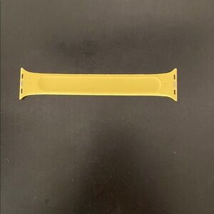 Yellow Silicone Watch Band